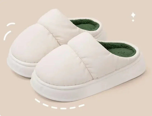 Cozy Women’s Waterproof Cotton Slippers
